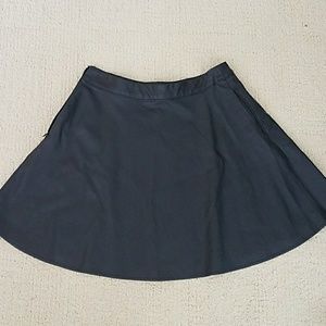 Leather skirt
